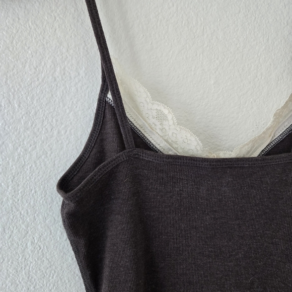 Old Navy Cami Fitted Lace Ditails Tank Top Y2K Style Vintage 2009 Size Small - Picture 8 of 13